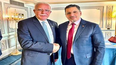 ​وزير الخارجية يجدد موقف اليمن الداعم للقضية الفلسطينية